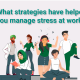 manage stress at work