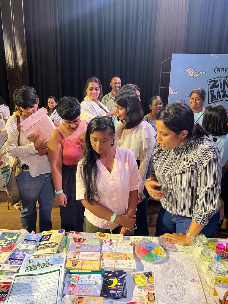 Mental Health at Work at the Gaysi Zine Fest, Mumbai 2022! 8 MHAW GE2