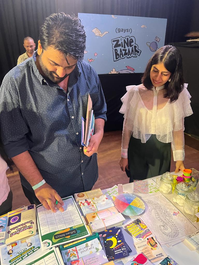 Mental Health at Work at the Gaysi Zine Fest, Mumbai 2022! 9 MHAW GE3