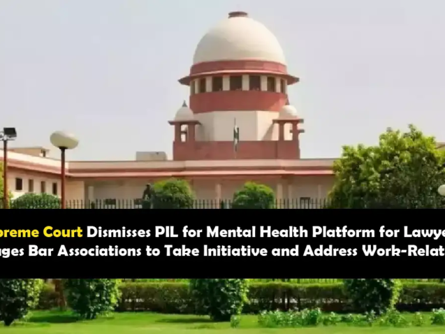 Supreme Court ruling on mental health platform for lawyers