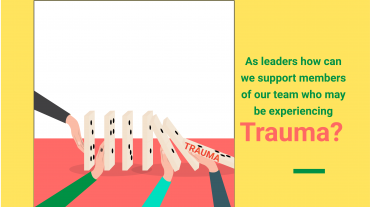 support members experiencing trauma